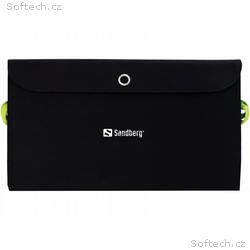 Sandberg Solar Charger 21W 2xUSB+USB-C, solární na