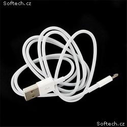 MD819 iPhone Lightning Datový Kabel White 2m (Bulk