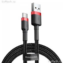 Baseus CATKLF-B91 Cafule Kabel USB-C 3A 1m Red, Bl