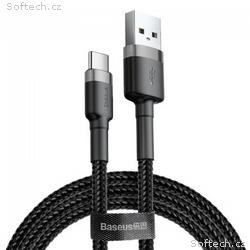 Baseus CATKLF-BG1 Cafule Kabel USB-C 3A 1m Grey, B