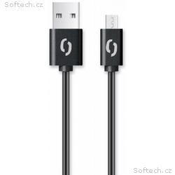 ALIGATOR Datový kabel 2A, Micro USB černý