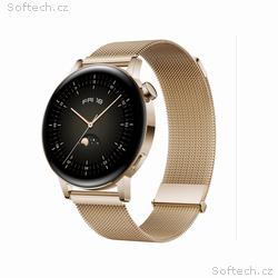 Huawei Watch GT 3, Gold, Elegant Band, Gold