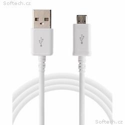 Samsung microUSB Datový Kabel EP-DG925U White Bulk