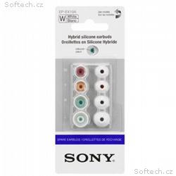 SONY náhradní silik. koncovky do sluchátek, bílé