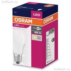 Osram LED žárovka E27 9,5W 2700K 806lm VALUE A60-k