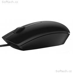 Dell MS116, Kancelářská, Optická, 1 000 DPI, Dráto