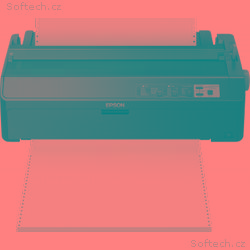 Epson, LQ-2090IIN, Tisk, Jehl, Role, LAN, USB