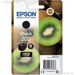 EPSON ink černá 202 Premium - singlepack 6,9ml, 25