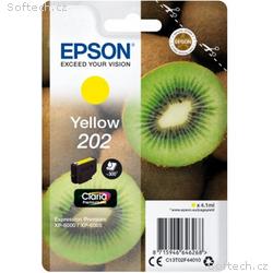 EPSON ink Yellow 202 Premium - singlepack, 4,1ml, 