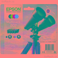 EPSON multipack 4 barvy, 502 Ink, standard