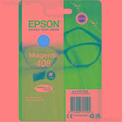 EPSON Singlepack Magenta 408 DURABrite Ultra Ink