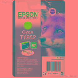 Epson Singlepack Cyan T1282 DURABrite Ultra Ink