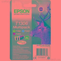 Epson Multipack 3-colours T1306 DURABrite UltraInk