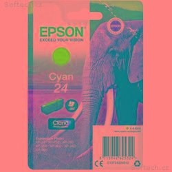 Epson Singlepack Cyan 24 Claria Photo HD Ink