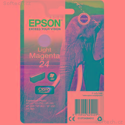 Epson Singlepack Light Magenta 24 Claira Photo Ink