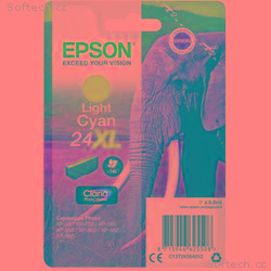 Epson Singlepack Light Cyan 24XL Claria Photo Ink