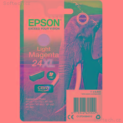Epson Singl. Light Magenta 24XL Claria Photo Ink
