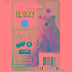 Epson Singlepack Magenta 26 Claria Premium Ink