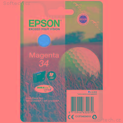 Epson Singlepack Magenta 34 DURABrite Ultra Ink