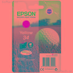Epson Singlepack Yellow 34 DURABrite Ultra Ink