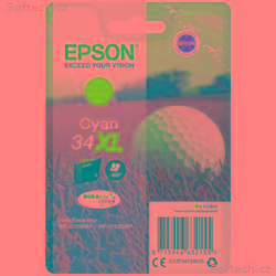 Epson Singlepack Cyan 34XL DURABrite Ultra Ink