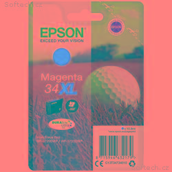 Epson Singlepack Magenta 34XL DURABrite Ultra Ink