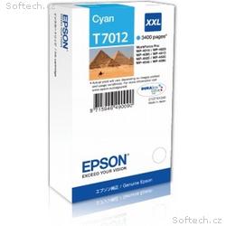 WP4000, 4500 Series Ink Cartridge XXL Cyan 3.4k