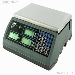 Váha CAS ERplus, bezsloupku, výp.ceny, 15kg, 5g, 6