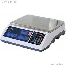 Váha CASER-PLUS15L, LCD na váze, RS232,6, 15kg, 2,