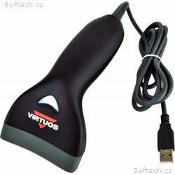 CCD čtečka Virtuos HT-10, USB(kláves.RS-232emulace