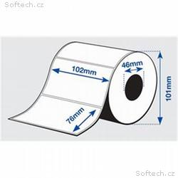 Premium Matte Label -Die Cut102mm x76mm, 440 label