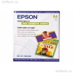 EPSON A4, Photo Quality Inkjet P. samolepící (10ks