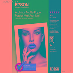 EPSON A4, Archival Matte Paper (50listů)