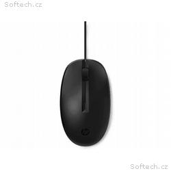 HP 125, Kancelářská, Optická, Drátová USB, Černá