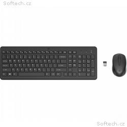 HP 330 klávesnice a myš, bezdrátová, black US