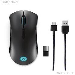 Lenovo Legion M600, Herní, Optická, 6 000 DPI, Drá