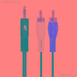 TB Touch Cable 3,5mm Mini Jack -2x RCA M, M 1,5m