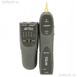 W-Star Tester kabelů UTP WSNF811 pro RJ45, RJ11, s