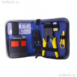 W-star Sada nářadí pro síťaře WSNF1206, 9ks krimpo