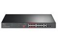TP-LINK TL-SL1218MP 16-Port 10, 100Mbps PoE+ Switc