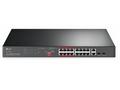 TP-LINK switch 16-Port 10, 100Mbps PoE+ RJ45 Ports