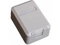 EuroLan modulární UTP zásuvka na omítku, pro 1x ky