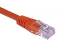 Masterlan patch kabel UTP, Cat5e, 0,25m, oranžový
