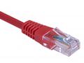 Masterlan patch kabel UTP, Cat5e, 0,25m, červený