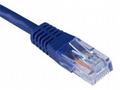 Masterlan patch kabel UTP, Cat5e, 0,25m, modrý