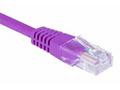 Masterlan patch kabel UTP, Cat5e, 3m, fialový