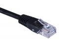 Masterlan patch kabel UTP, Cat5e, 5m, černý