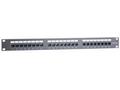 Masterlan patch panel 19", 24xRJ45, Cat5e, 1U, s v