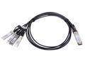 MaxLink 40G DAC kabel, QSFP+ na 4xSFP+, 3m