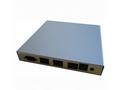 Montážní krabice CASE1D2U, 3x LAN, USB, šedá